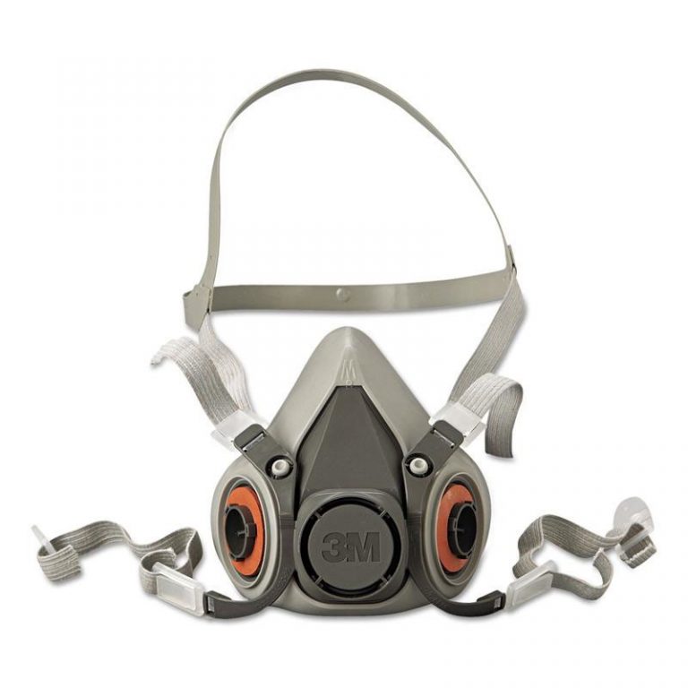 3M 6251 Half Face Respirator Starter Kit – Medium Size, 6000 Series For Painting, Spraying & Dust Protection