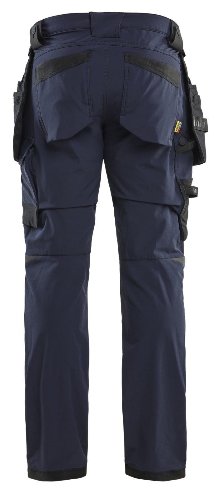 Blaklader Craftsman Trousers 4 Way Stretch Navy/Black - Image 4