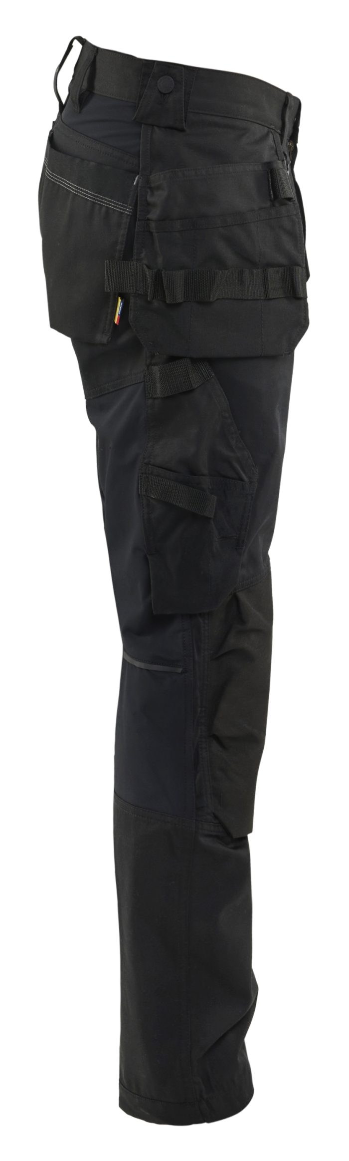 Blaklader Craftsman Trousers with Stretch - BLACK - Image 2