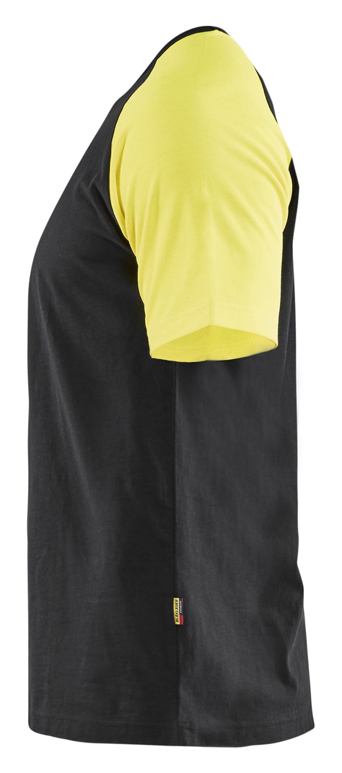 Blaklader T-shirt Black Hi-vis yellow - Image 3