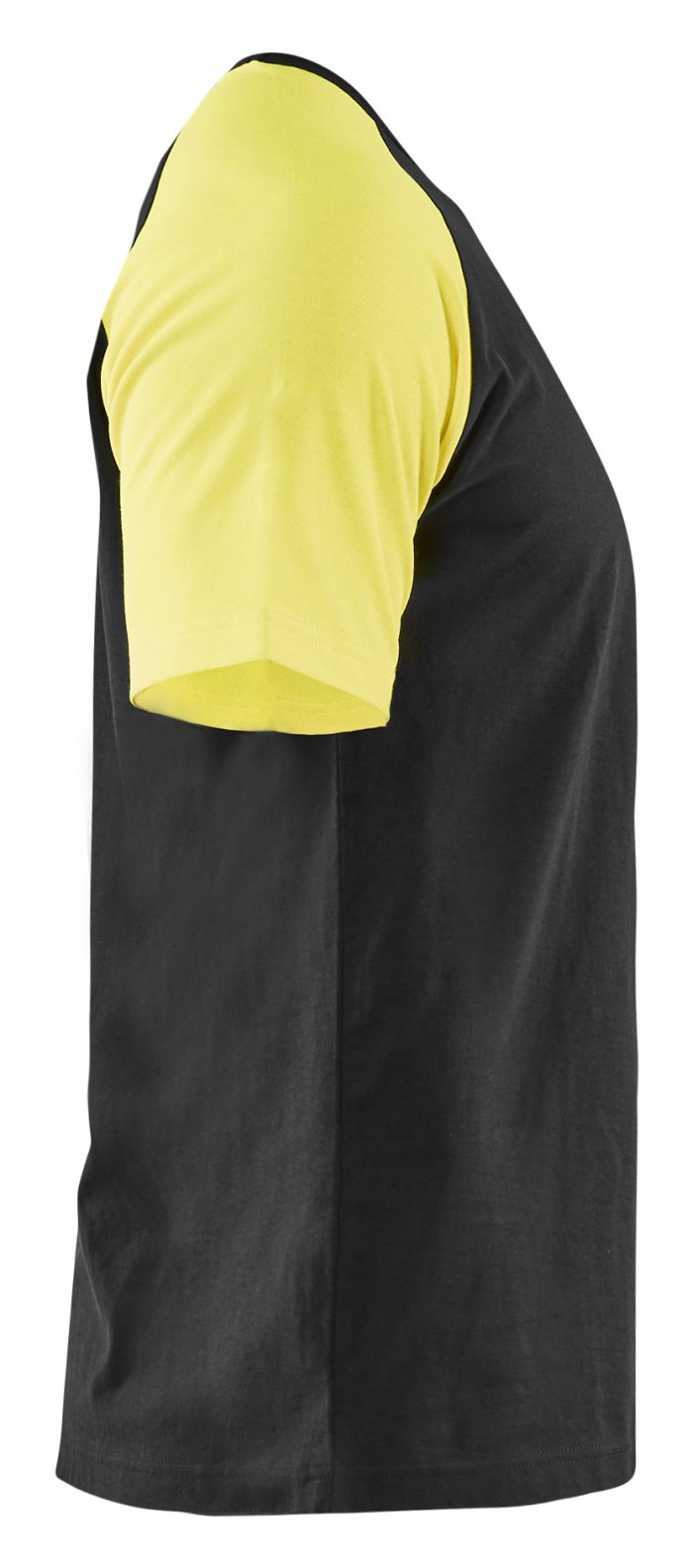 Blaklader T-shirt Black Hi-vis yellow - Image 2