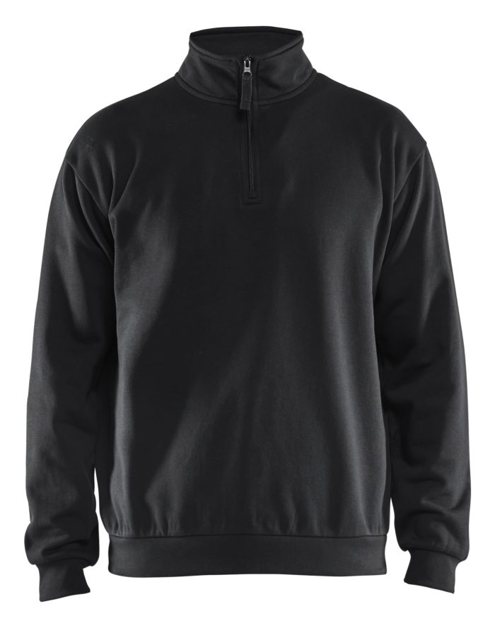 Blaklader Sweatshirt Half-zip BLACK