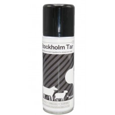 Alt Text: Stockholm Tar Spray 200ml for livestock hoof and wound care